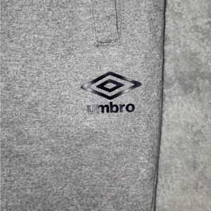 Umbro Black & Grey Logo Pullover